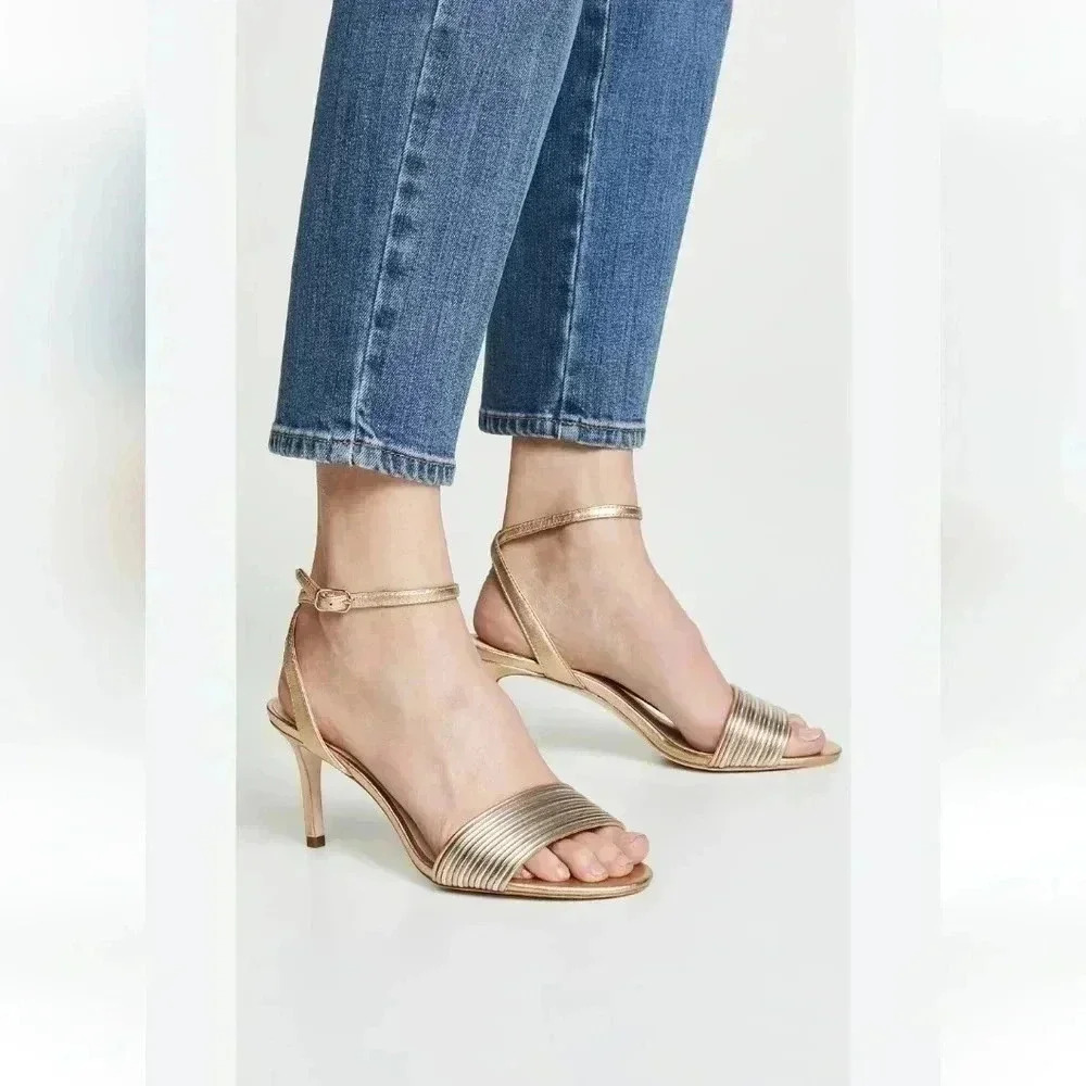 Kate Spade Jasmyne Sandals, Metallic Nappa